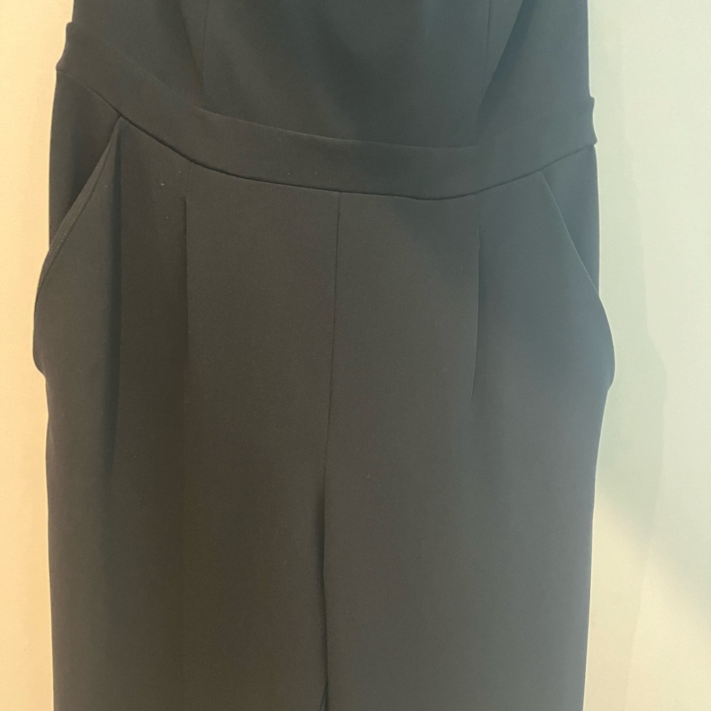 Black express strapless jumper